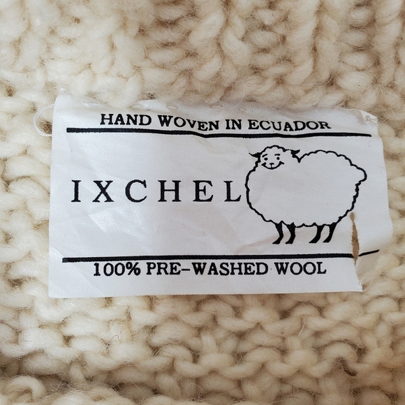 Handwoven Wool Sweater Women L/XL - Picture 9 of 11